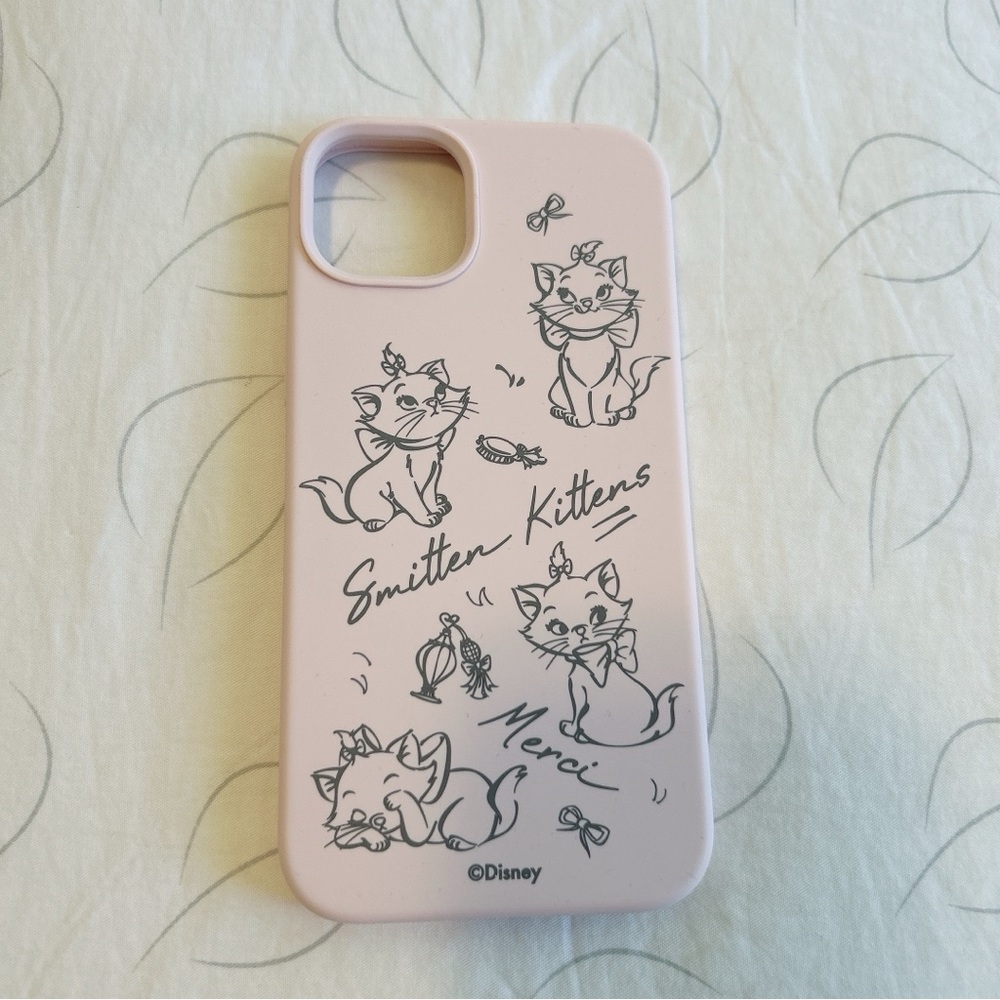 Disney Marie Cat iPhone 14 Plus Pink Case